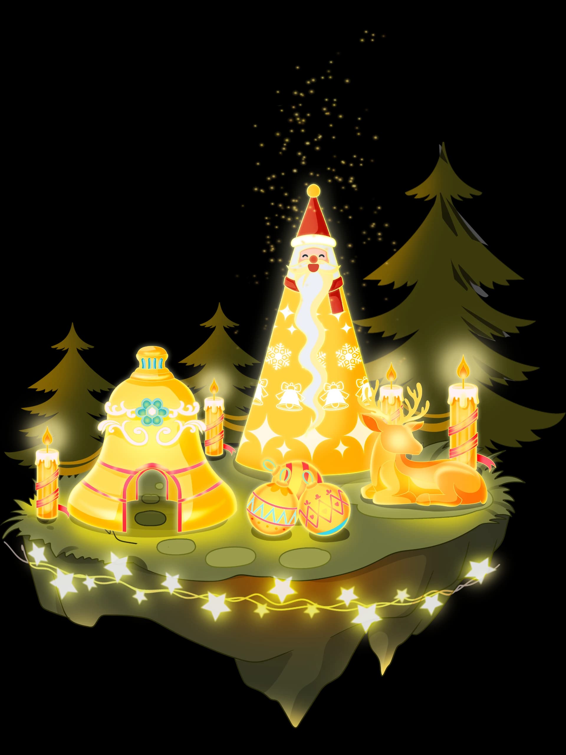 Golden Christmas