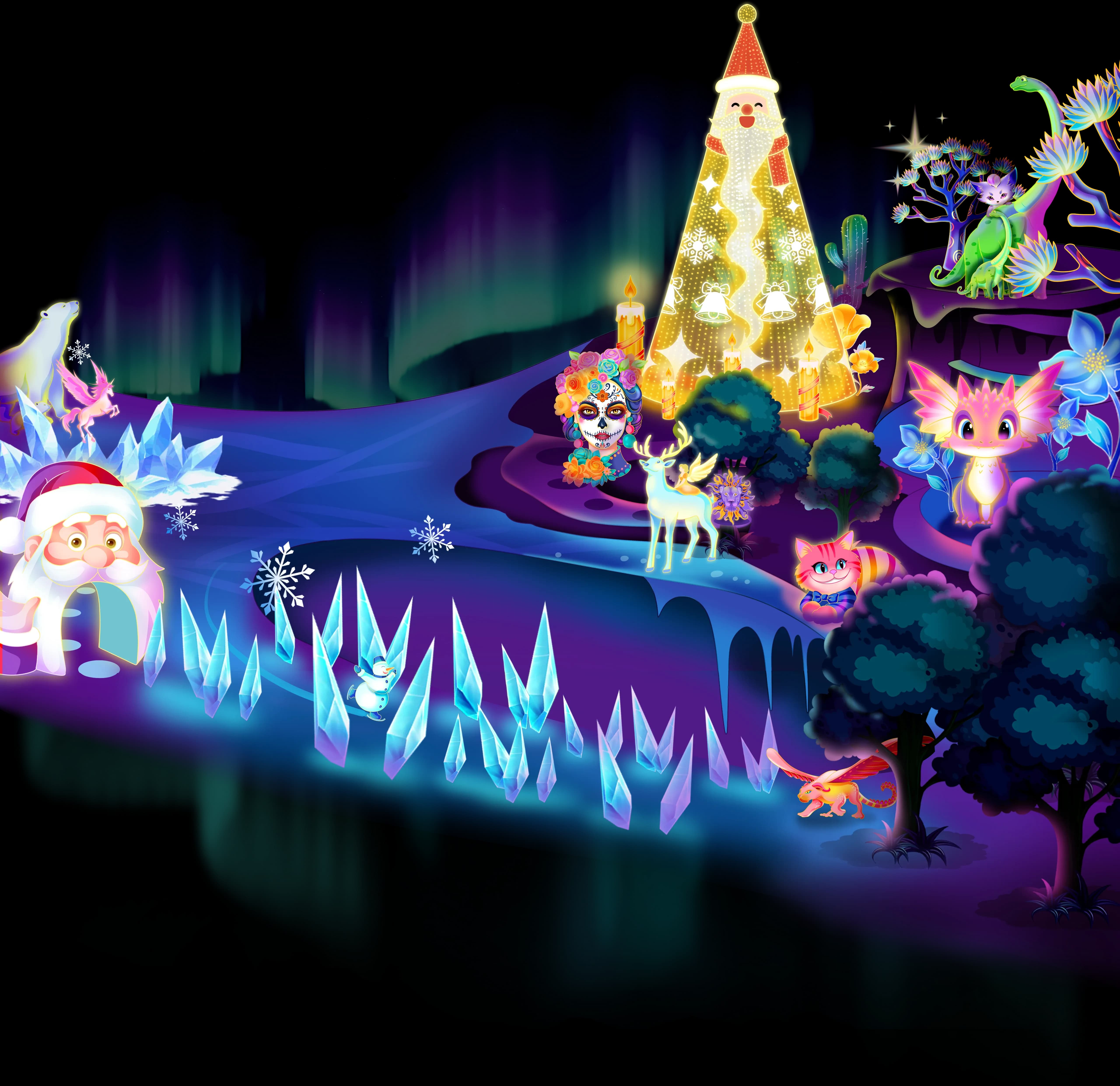 San Jose holiday lights