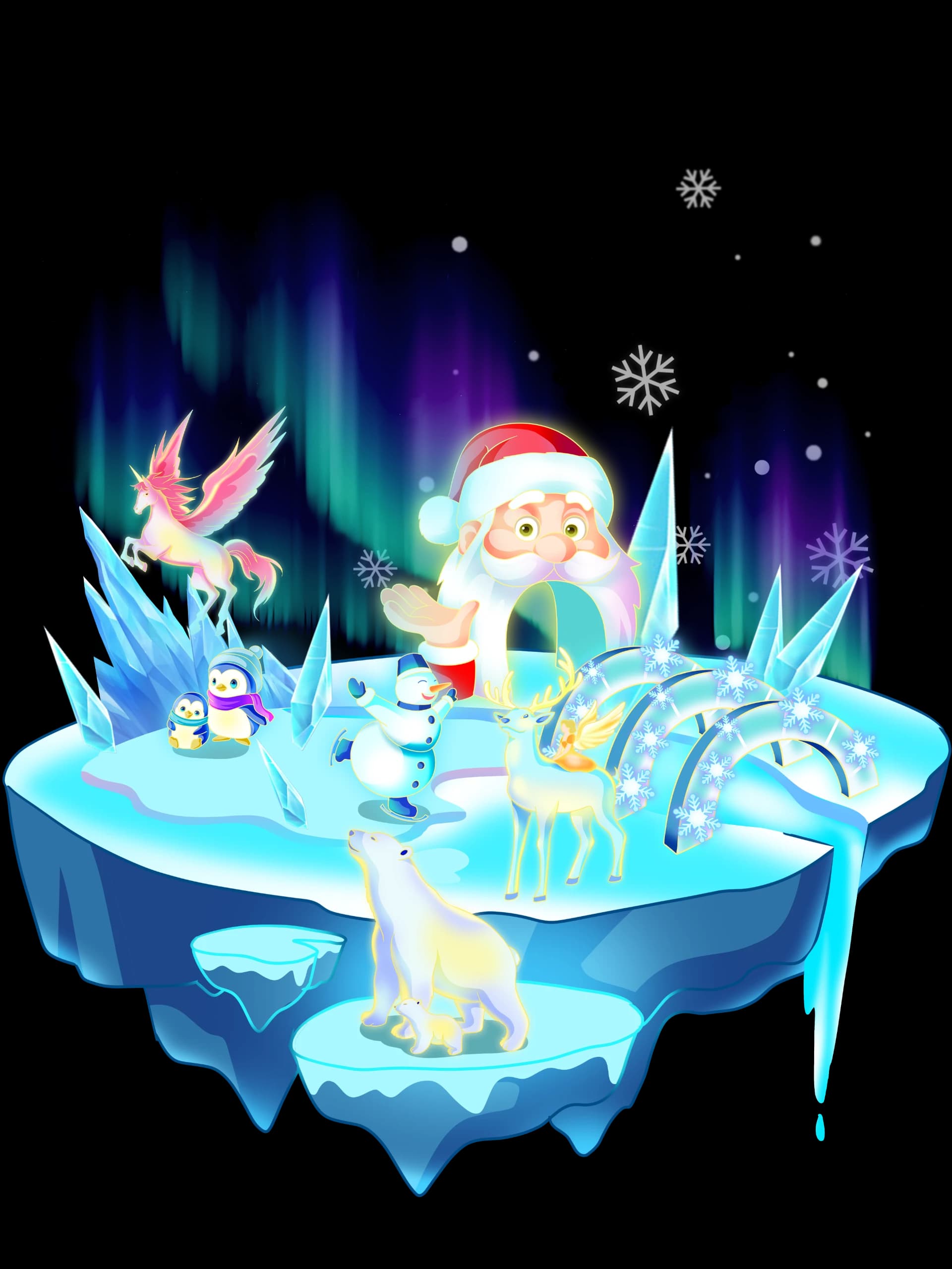 White Christmas wonderland